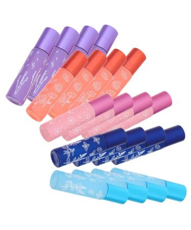 minkissy Perfume Printed Roller essential oil roller s roll on s empty fragrance glass roller for essential oils printing essential oil Bottle