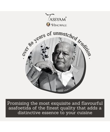 Tassyam Hingwale Asafetida 3.5 oz (100g) - Afghan Hing, Hand-Pounded, Natural Onion Garlic Substitute - Buy Online on GoSupps.com