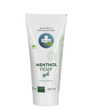 Annabi's menthol Hemp hemp gel with cooling effect for pain in the joints muscles back tendons for regeneration for sports and muscle tensions 200ml - Buy Online on GoSupps.com