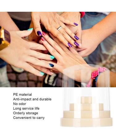 Nail Drill Bits Holder Polishing Grinding Wheel Bits Head Holder Nail Drill Holde 48 Holes for Nail Art Drill Bits for Nail Salon Nail Art School(MTJ-3/beige) - Buy Online on GoSupps.com