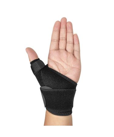 Wrist Brace carpal Tunnel Wrist Brace Sports Finger Guard Thumb Sprain Protection Fixed Finger Guard Finger Wrist Guard (Color : Black)