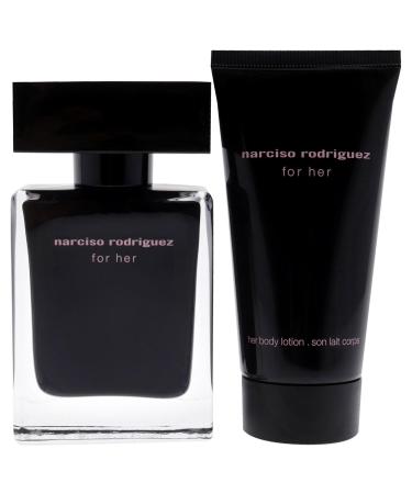 Narciso Rodriguez Narciso Rodriguez 1oz EDT Spray 1.6oz Body Lotion Women 2 Pc Gift Set - Buy Online on GoSupps.com
