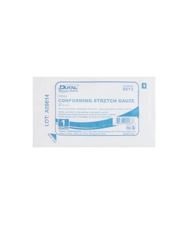 DUKAL 8513 Basic Care Sterile Conforming Stretch Gauze Bandage - 2" | High-Quality Wound Care for First Aid & Medical Use - International Shipping Available - Buy Online on GoSupps.com