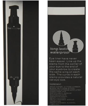 Eyeliner Pen | Long-Lasting Smudge-Proof Liquid Eyeliner with Fine Tip for Makeup Cosmetics Women's and Girls' Beauty Dates and - Buy Online on GoSupps.com