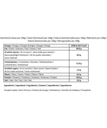 Veggy Duck - Squash Seeds (1 kg) - Peeled | Salt Free - Buy Online on GoSupps.com