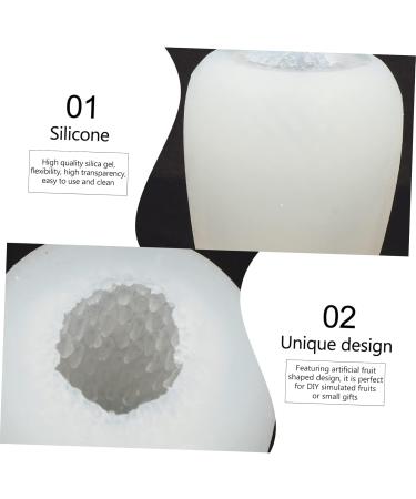 ABOOFAN 4 Pcs Silicone Mold Fruit Handrail End Caps Desserts Molds Biscuit Chocolate - Buy Online on GoSupps.com