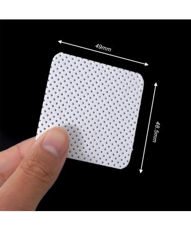 VONKMATT Lint Free Wipes For Nails 300 Pcs Nail Wipe Pads Lint Free Art UV Gel Polish Absorbent Remover Wipes for Diy Nail (White) - Buy Online on GoSupps.com