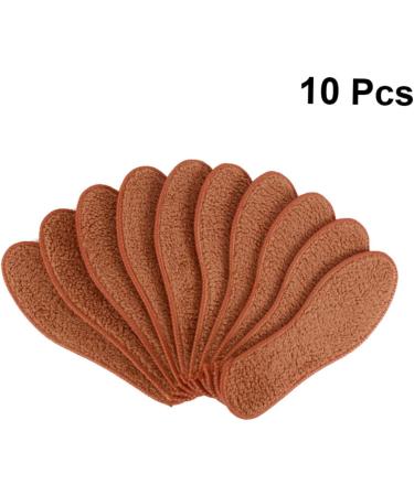 Warm Alpaca Wool Insoles - 5 Pairs Memory Foam Shoe Inserts for Winter | Absorb Sweat & Keep Feet Cozy - Buy Online on GoSupps.com