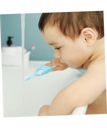 Beavorty 6 STK Baby Toothbrush & Portable Double Glasses Case - Travel-Friendly Manual Toothbrushes for Children & Toddlers | Soft Bristles & Kid-Safe Design - Buy Online on GoSupps.com