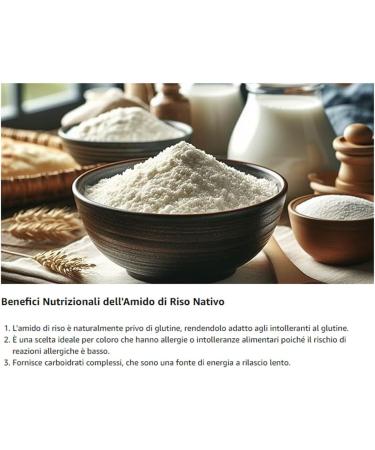 Saporepuro RICE STARCH 200 gr - gluten free - Buy Online on GoSupps.com