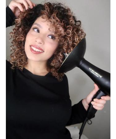 CURLSMITH Defrizzion Hair Dryer for Curly Hair | Extra Large Diffuser Reduces Frizz 3 Speeds & 4 Heat Settings - Shop Internationally - Buy Online on GoSupps.com