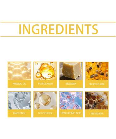 Jingmiger Lip BalmNatural Moisturizing 48g Light Cracked Lips Moisturizer For Hydration and Care and Recovery During the Day and at Night for Cracked and Sensitive Lips - Buy Online on GoSupps.com