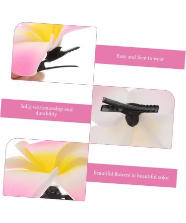 Beatifufu 1pc Hawaii Decor Hair Accessories for Bride Floral Decorations Bride Insert Comb Flowers Decoration Bridal Hair Comb Floral Headpiece Pearl Trim Pink Wedding Hair Piece Women's - Buy Online on GoSupps.com