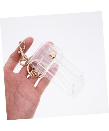  BIUDECO Mini Wallet Makeup Tote Holder Transparent Key Ring Lipstick Pouch Pouch Lipstick Sleeve Pouch Pvc Key Ring Cover - Buy Online on GoSupps.com