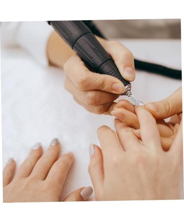 SOLUSTRE Nail Polisher Electric Nail File Nail Tools Carbide Drill Bit Professional Nail File Nail Grinding Head Nail Polish Bits Nail Builder Gel Fragments Alloy Miss Tungsten Steel - Buy Online on GoSupps.com