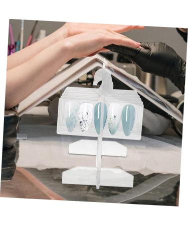 HAPINARY 2 Sets Nail Display Board Durable Nail Tips Holder Acrylic Display Holder Decorative Nail Art Tip Boards Manicure Supplies Nail Tips Display Holder Nail Art Display Supplies - Buy Online on GoSupps.com