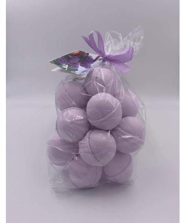 SpaPure French Lilac Bath Bombs - 14 Fizzies with Shea Butter, Ultra Moisturizing (12 oz) - Ideal for Dry Skin - Buy Online on GoSupps.com