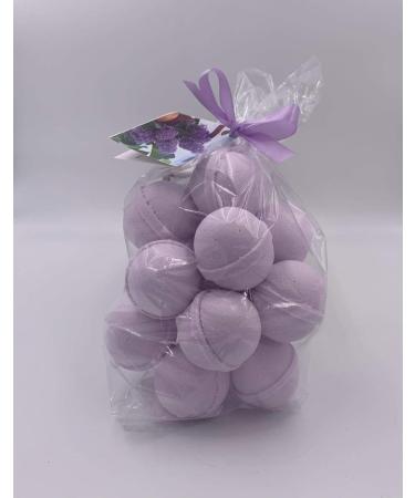 SpaPure FRENCH LILAC Bath Bombs - 14 Bath Fizzies with Shea Butter  Ultra Moisturizing (12 Oz) ...Great for Dry Skin (French Lilac FBA)