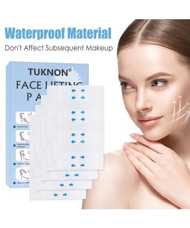 Facelifting Stickers & Adhesive Tape for Double Chin Invisible Thin Makeup Tools | 40 Pieces for V-Shaped Face - Buy Online on GoSupps.com