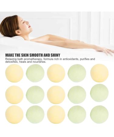 15pcs Aromatherapy Bath Bombs - Moisturizing & Exfoliating Bath Pearls | International Shipping - Buy Online on GoSupps.com