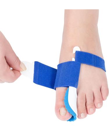 Alinzo Bunion Splint (2PCs) - Orthopedic Corrector for Hallux Valgus | Day & Overnight Big Toe Support for Men & Women - Buy Online on GoSupps.com
