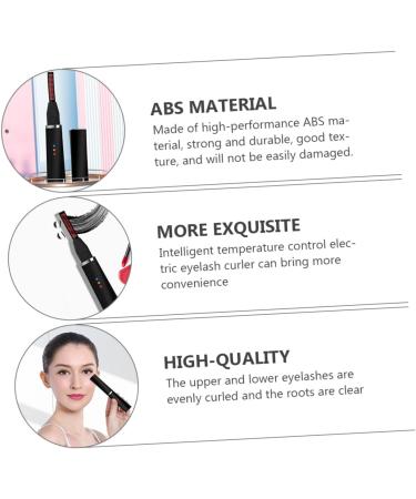 Didiseaon 1pc Eyelash Curler Eyelash Makeup Tool Practical Eyelash Curling Tool Electric Eyelash Brush Electric Eyelash Tool Electric Eye Curler Abs Cosmetic Hair Curler 14.2X1.9X.9CM - Buy Online on GoSupps.com