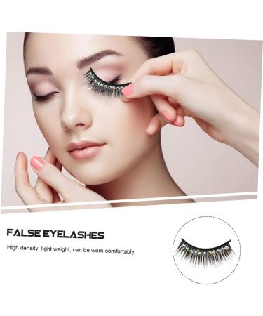minkissy 30 Pairs Diamond False Eyelashes Halloween Halloween Natural False Lashes Natural False Eyelashes Lash Extensions False Eyelashes Dramatic Glitter Artificial - Buy Online on GoSupps.com