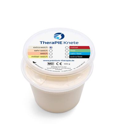 AFH-Webshop TheraPIE Putty 454 g (1 Pound) Therapy Putty Strength Resistance: Extra Firm ( Uni cream