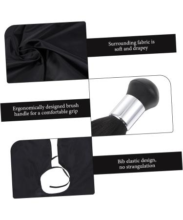 MAGICLULU 1 Set Barber Cloth Haircut Cleaning Brush Neck Duster Brush Dyeing Styling Cloth Hairdressing Shawl Styling Apron Salon Cape Shawl Removal Brush - Buy Online on GoSupps.com