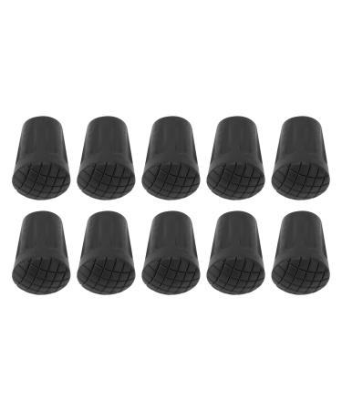 Walking Pole Rubber Tips Prevent Slipping Walking Pole Foot Cover Round Head for Walking Activities