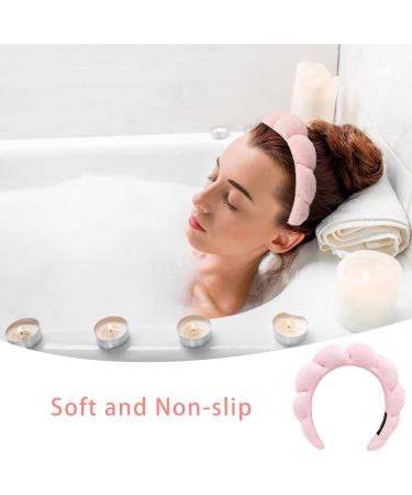 MOSNOW Headband for Women Spa Face Band Elastic Hair Bands for Make-up and Washing Cute Head Band For Skincar Yoga Face Washing Makeup Removal and Facial Mask - Buy Online on GoSupps.com