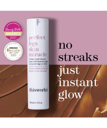 Perfect Legs Skin Miracle Tinted Serum - 120mL with Vitamin C, Caramel, and Arnica - Buy Online on GoSupps.com