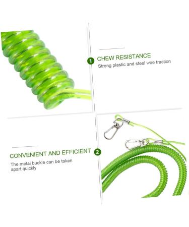 Angoily 3 pcs 15 Leash Trainning Color for Flying Activities Random Elastic Harness Parrot Meters Size 5x3pcs As Shownx3pcs - Buy Online on GoSupps.com