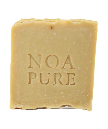 NOA PURE Natural Honey Pollen Bar Soap - Vegan Cold Pressed Moisturizing Soap with Essential Oils for Face Hand & Body - All Natural Ingredients - Buy Online on GoSupps.com