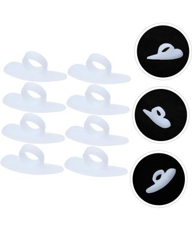 Silicone Gel Toe Separator Cushions - 4 Pairs for Men | Foot Protectors & Orthotics for Hammer Toes - Buy Online on GoSupps.com