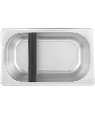 Cikonielf Knock Box Stainless Steel Coffee Slag Grind Bucket Container Coffee Machine Accessory for Home Bar Coffee Shop - Buy Online on GoSupps.com
