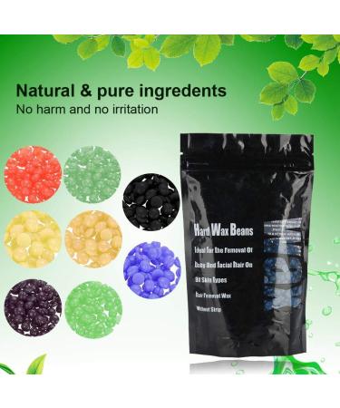 Buy Painless Hard Wax Beans for Hair Removal - 100g Depilatory Wax for Bikini Legs & Arms | International Shipping Available - Buy Online on GoSupps.com