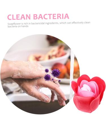 Beaupretty 2 Boxes Rose Soap Rose Petals Mom Birthday Christmas Rose Petals Plant Essential Oil Soap Wedding Petals Rose Body Flowers Scented Soaps - Buy Online on GoSupps.com