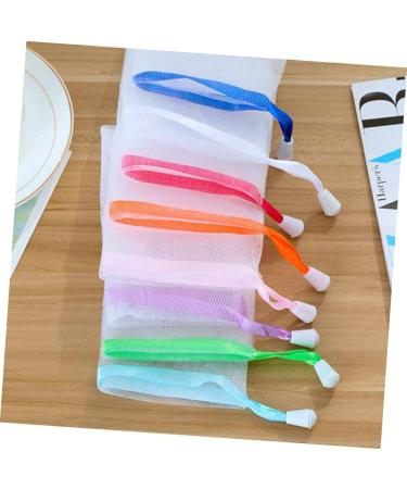 FOMIYES Exfoliating Mesh Soap Saver Bag - Japanese Bubble Net Holder for Enhanced Lather & Long-lasting Soap Use - Buy Online on GoSupps.com