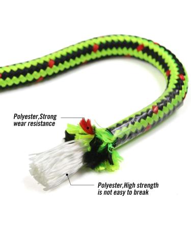 Perantlb 16 Strand Arborist Climbing Rope - UV & Weather Resistant - 1/2 x 150' - Black/Green - Buy Online on GoSupps.com