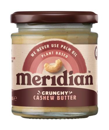 Meridian aliments croquants de noix de cajou beurre 100% Nuts (170g) - Paquet de 2