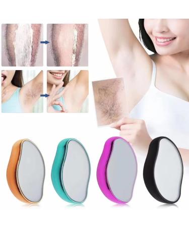 Bleam Crystal Hair Eraser - Painless Exfoliation Remover for Women and Men - Smooth Hair Removal for Legs - Gold/Rose Gold - Buy Online on GoSupps.com