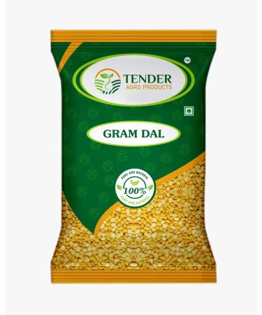TENDER AGRO PRODUCTS Hygienically Processed Natural Gram/Chana Dal with More Protein and Iron Rich and No Added Preservatives (3 Kg) 6.61 Lbs Pack