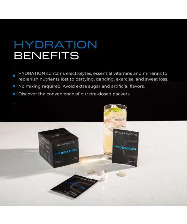 Hydration Support for Alcohol & Workout Recovery | Electrolytes Vitamins Minerals | Liposomal Pureway C | 14 Packets (56 Capsules - Buy Online on GoSupps.com
