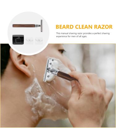 Buy Lurrose Double-Sided Safety Razor Set - Eco-Friendly Bamboo Handle for Men & Women | Foldable & Stylish Shaving Solution - Buy Online on GoSupps.com