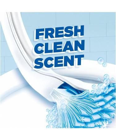 6 x Duck Fresh Brush Refills(6 Packs 72 Flushable Cleaning Pads) with 1x Toilet Duck Fresh Strips Pine(3 Strips) and 1x Hubsidia Microfibre Cloth - Buy Online on GoSupps.com