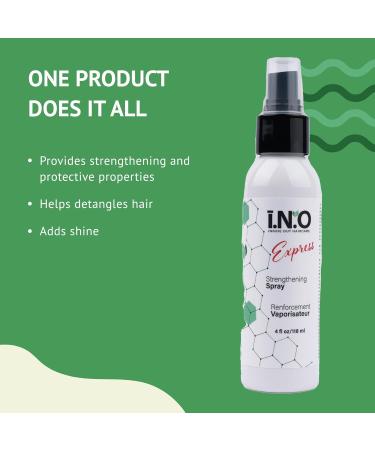 Earthly Body Inside Out Haircare Strengthening Express Spray - 4 fl oz - Strengthens Detangles & Adds Shine - Vegan & Cruelty Free - Buy Online on GoSupps.com