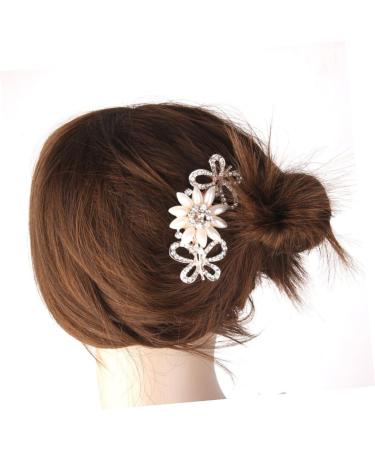 Angoily Wedding Hair Ornaments Wedding Hair Accessories for Women Hair Jewels for Women Womens Hair Accessories Hair Accessories for Women Wedding Pearl Hair Accessories Artificial Women's - Buy Online on GoSupps.com