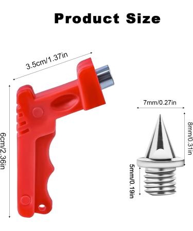 TOYMIS 120pcs 1/4 Inch Steel Pyramid Track Spikes with Spike Wrench - Ideal for Track and Field Sprinting and Long Jumps - Buy Online on GoSupps.com