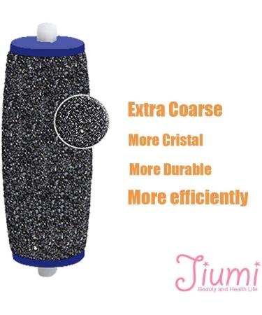 8 Pack Extra Coarse Replacement Rollers for Amope Pedi - Hard Skin Remover Refills with Nail Brush and Clean Brush - Buy Online on GoSupps.com